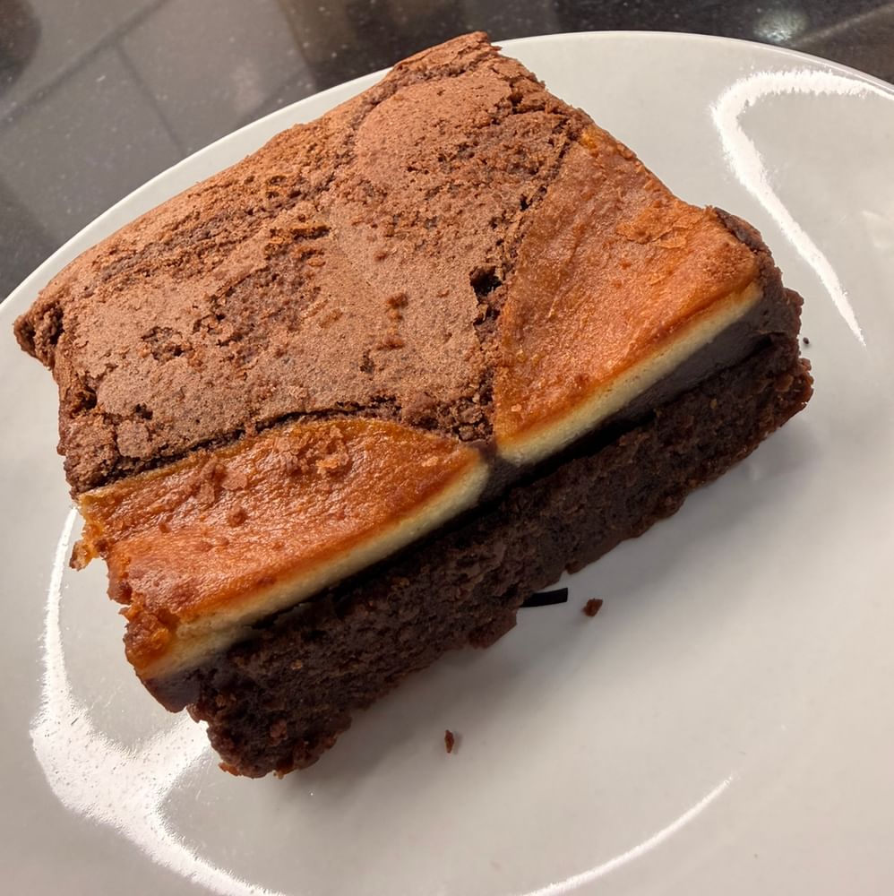 Chocolate Cream Cheese Brownie