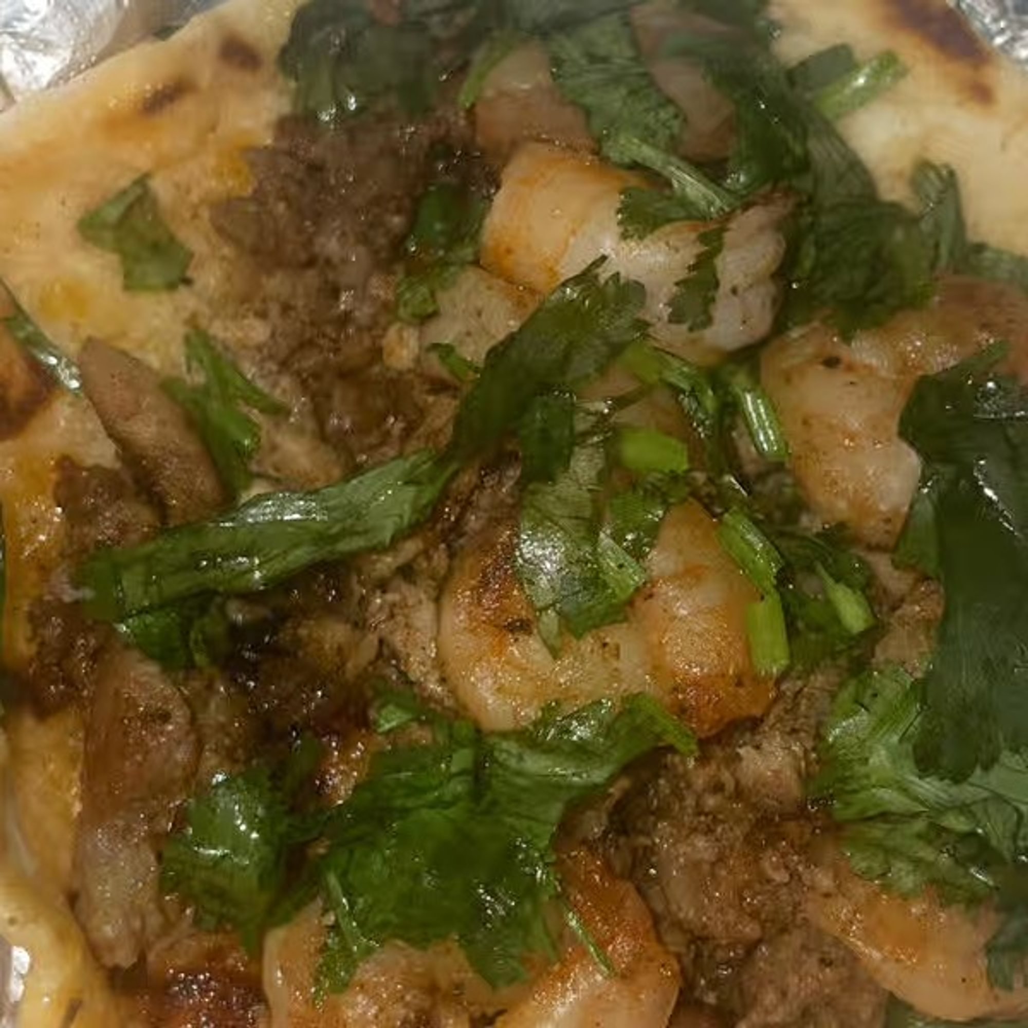 Steak n Shrimp Taco