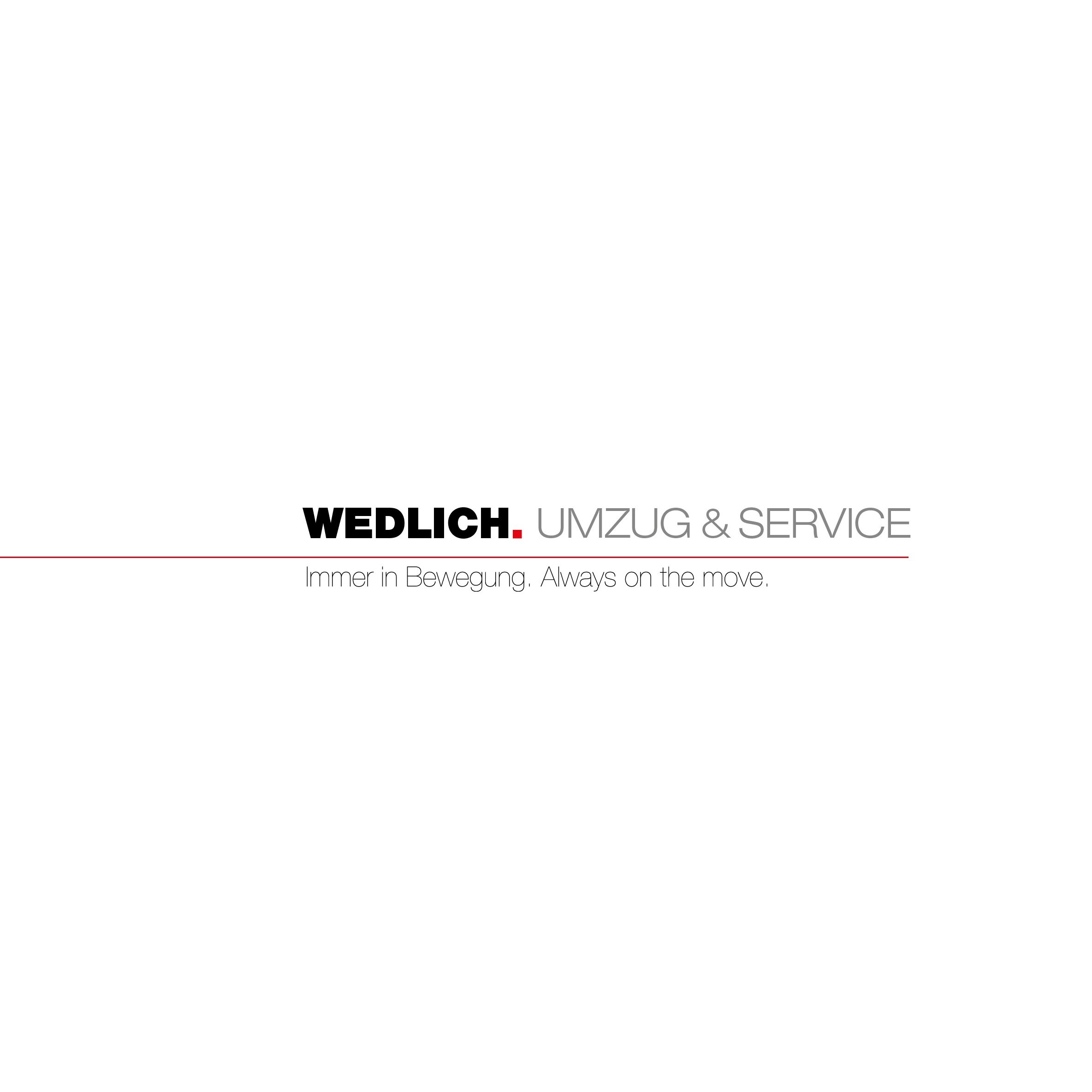Logo von Wedlich. Umzug & Service GmbH