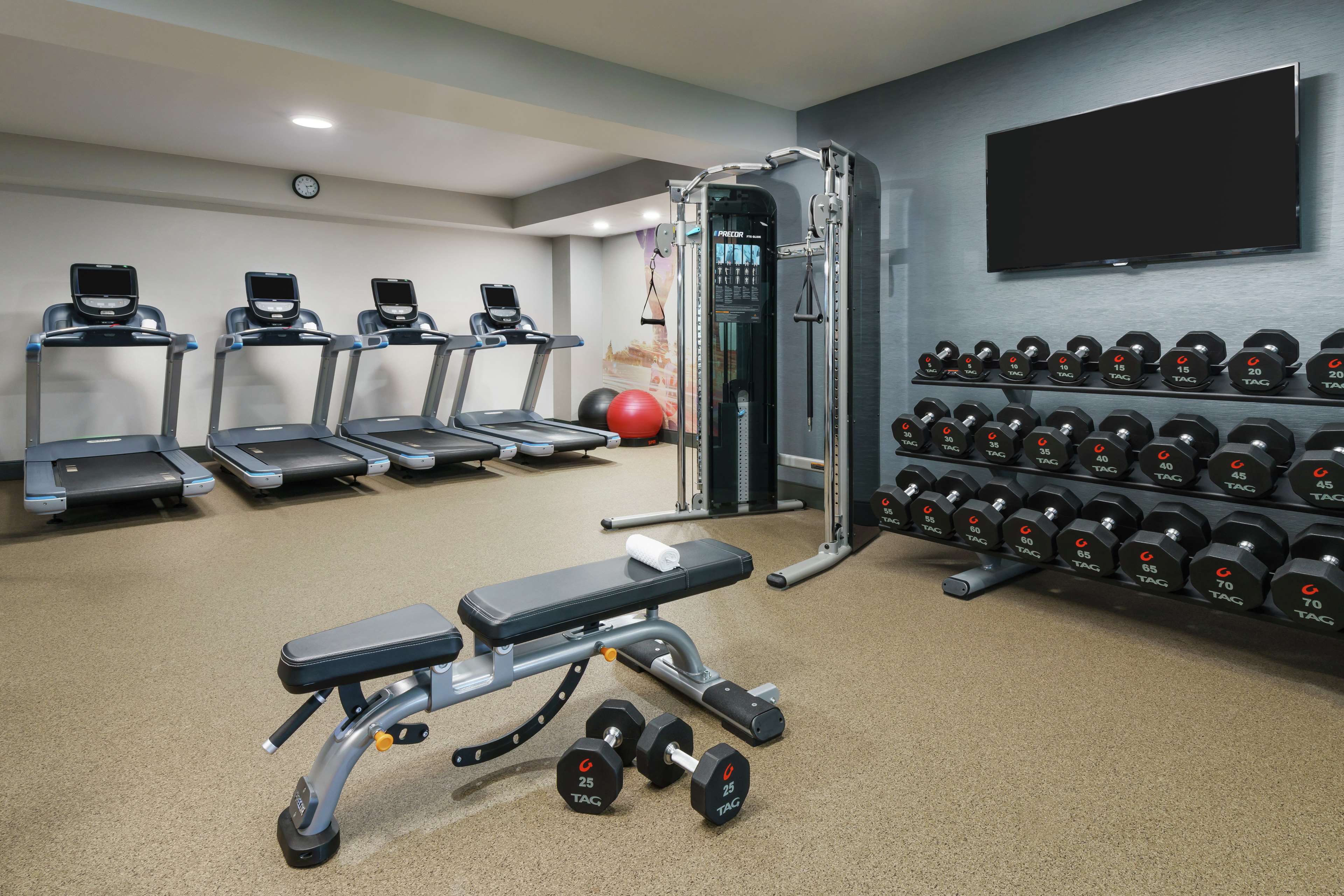 Health club  fitness center  gym