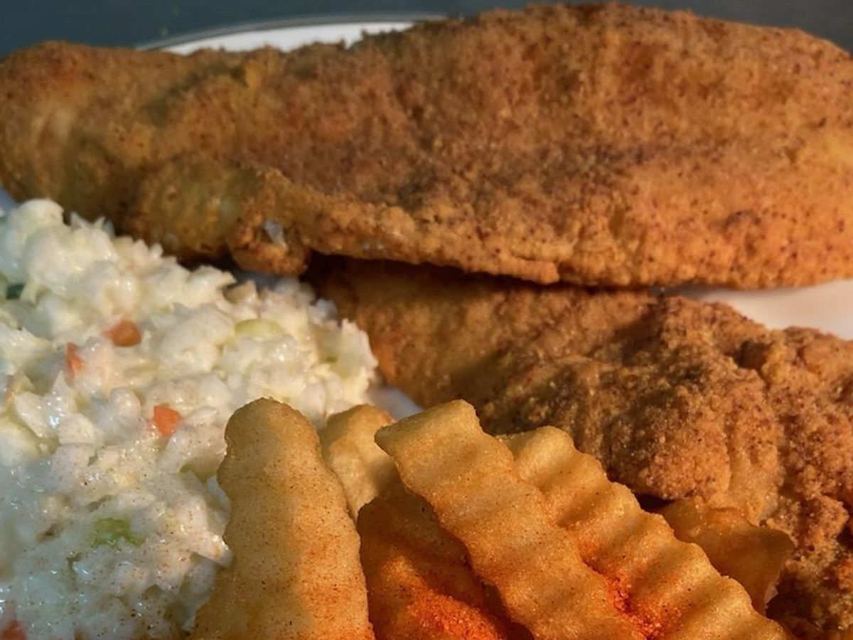 2 Pc Whiting & 4 Wings