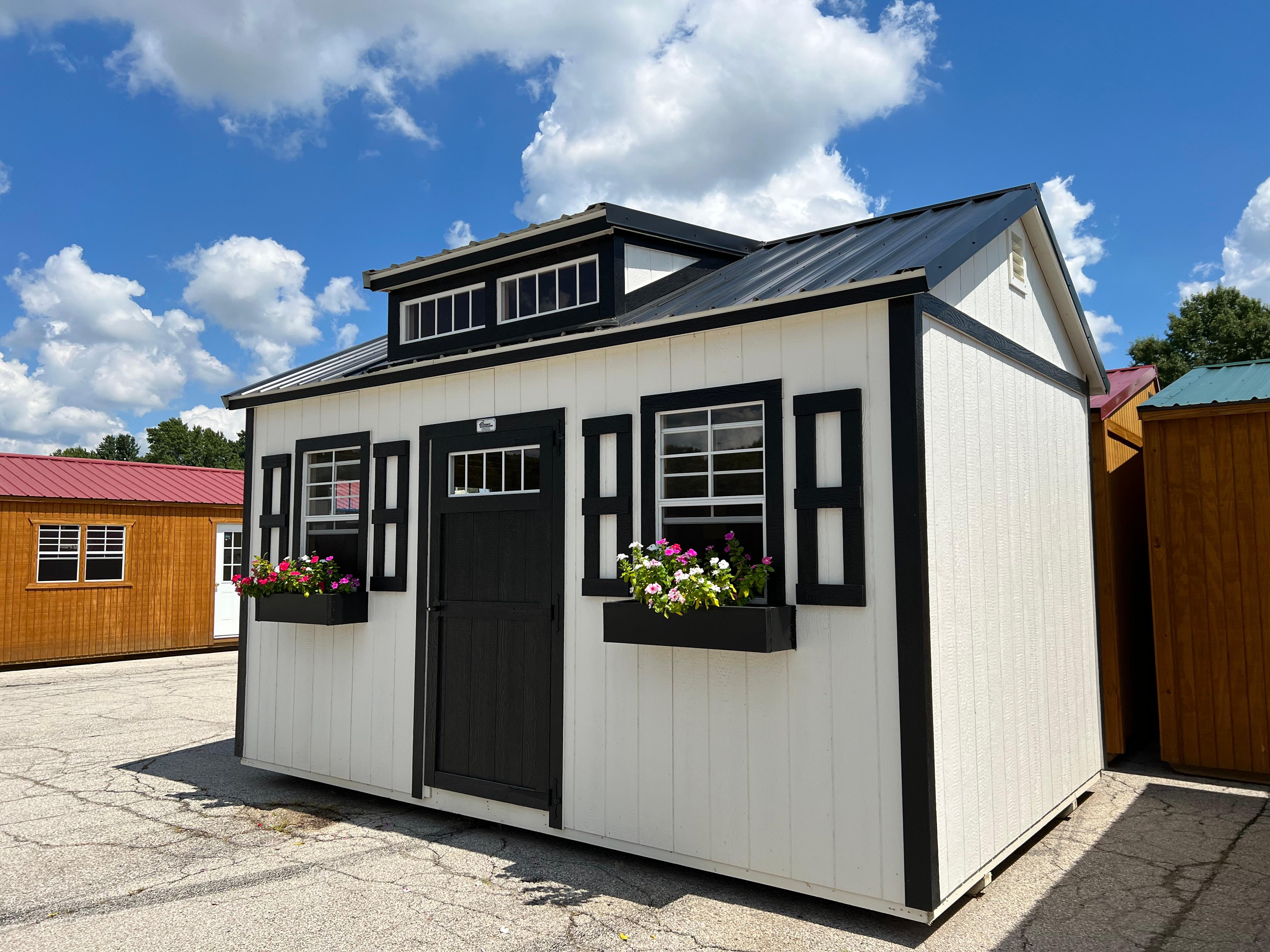10x16 Carriage House She Shed