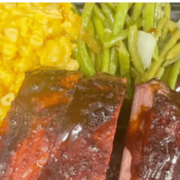 Rib and Chicken Combo with Two Sides