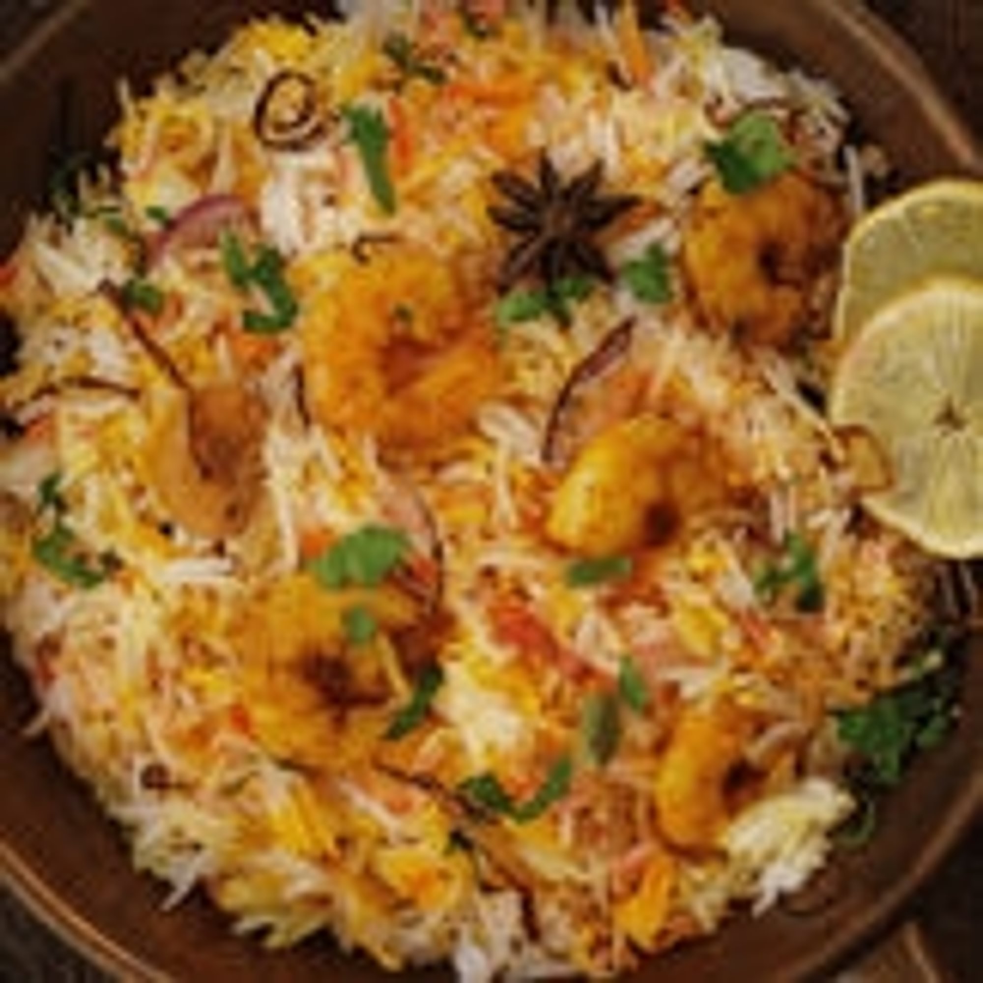 Shrimp Biriyani