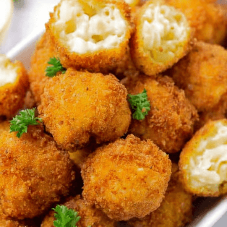 Mac N Cheese Bites