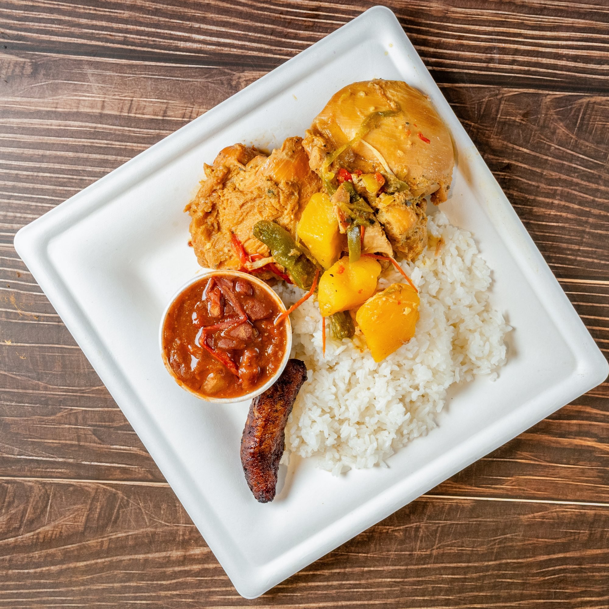 Chicken Stew Plate