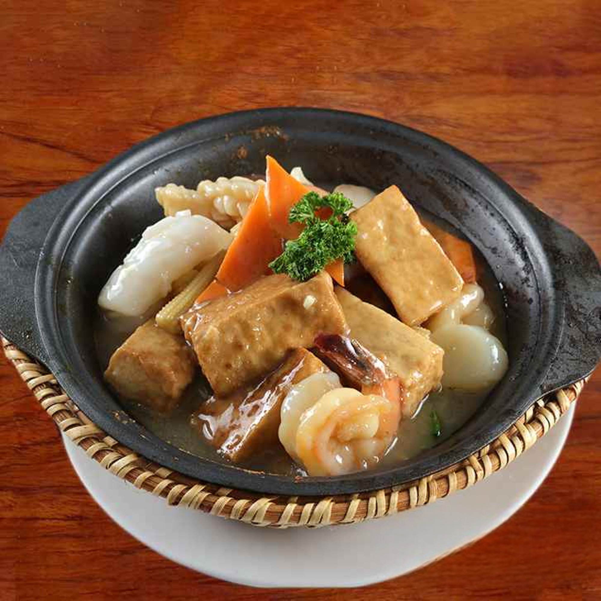 HP12. 海鮮豆腐煲/Seafood & Tofu Casserole