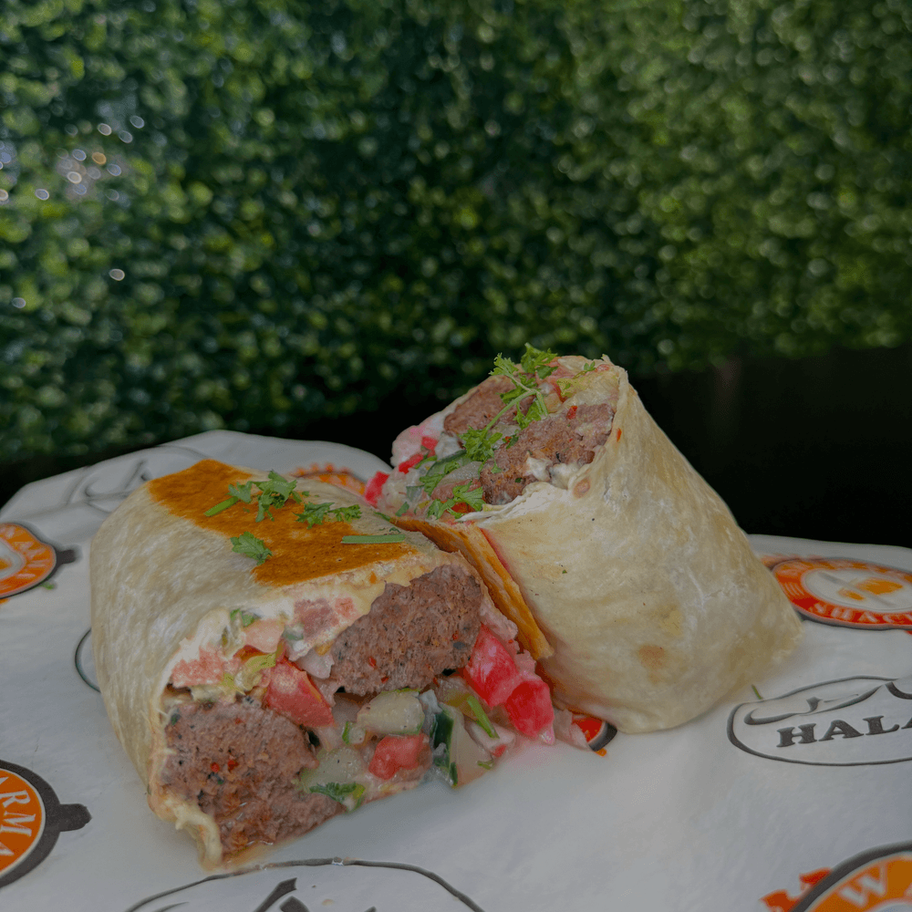 Beef Kefta Wrap
