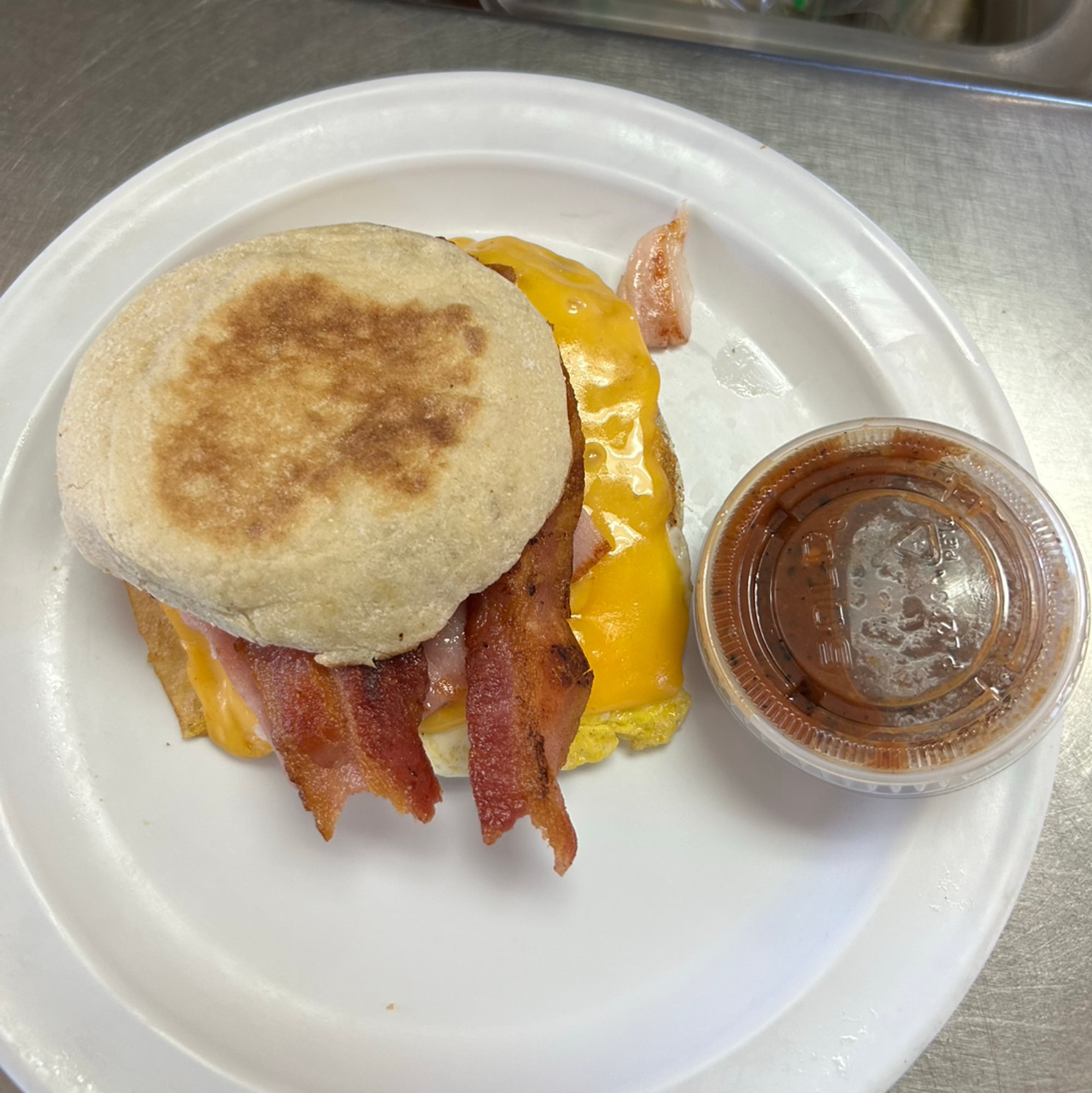 Ham 'n Scram Muffin