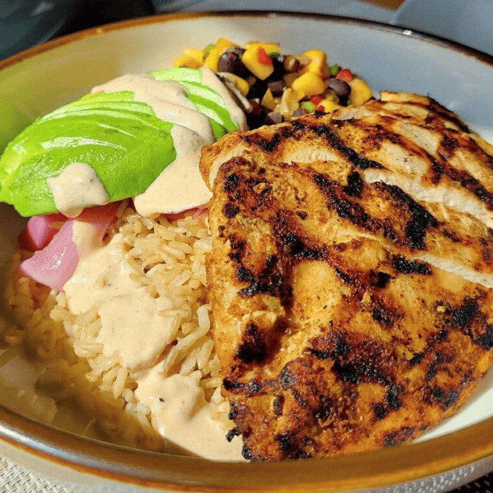 Blackened Chicken Rice Bowl