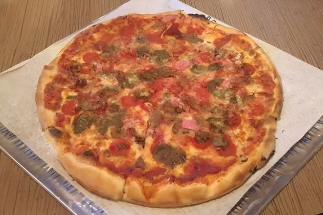 Meat Lover's Pizza Slice