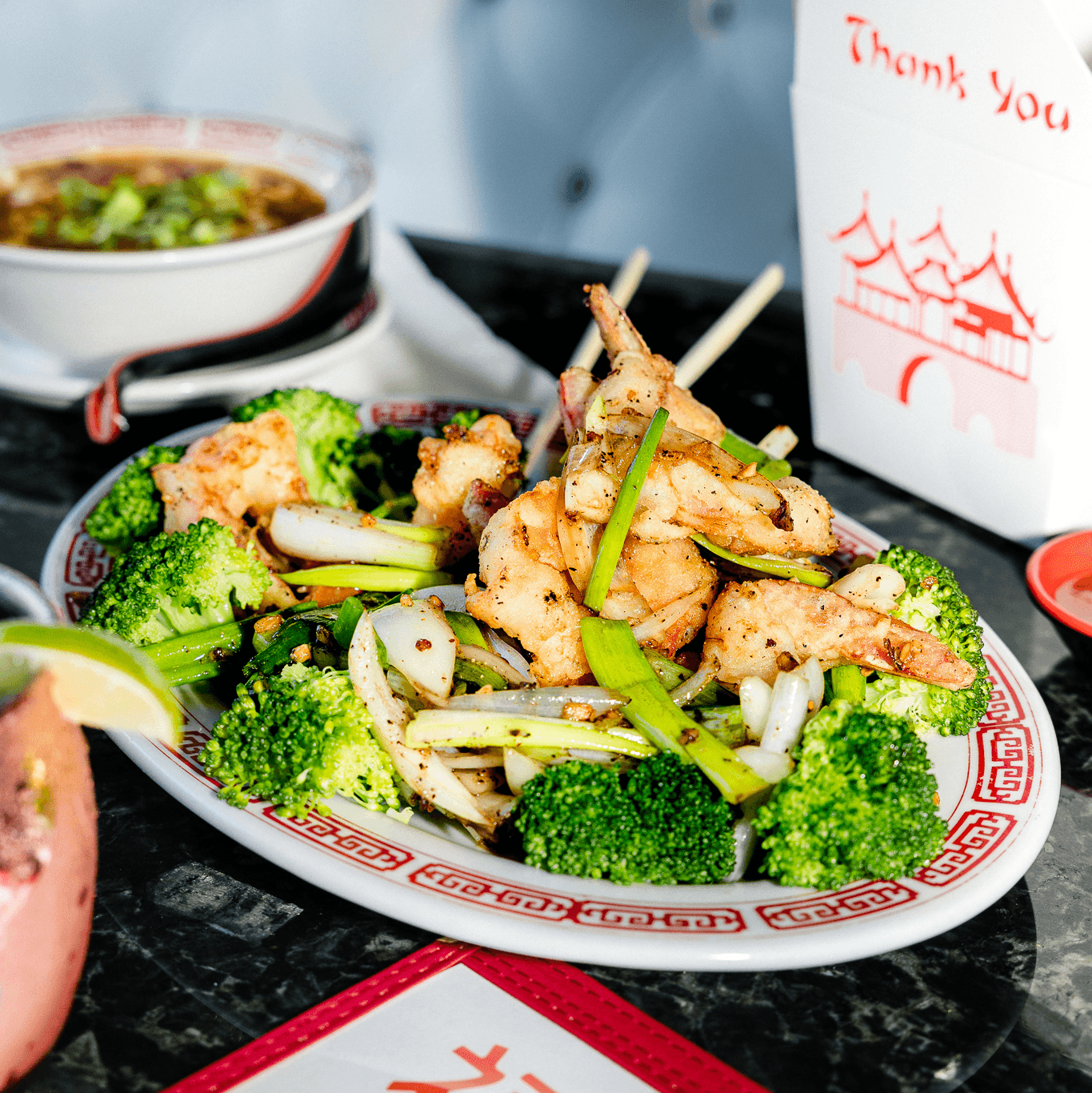 Pepper Salted Prawns