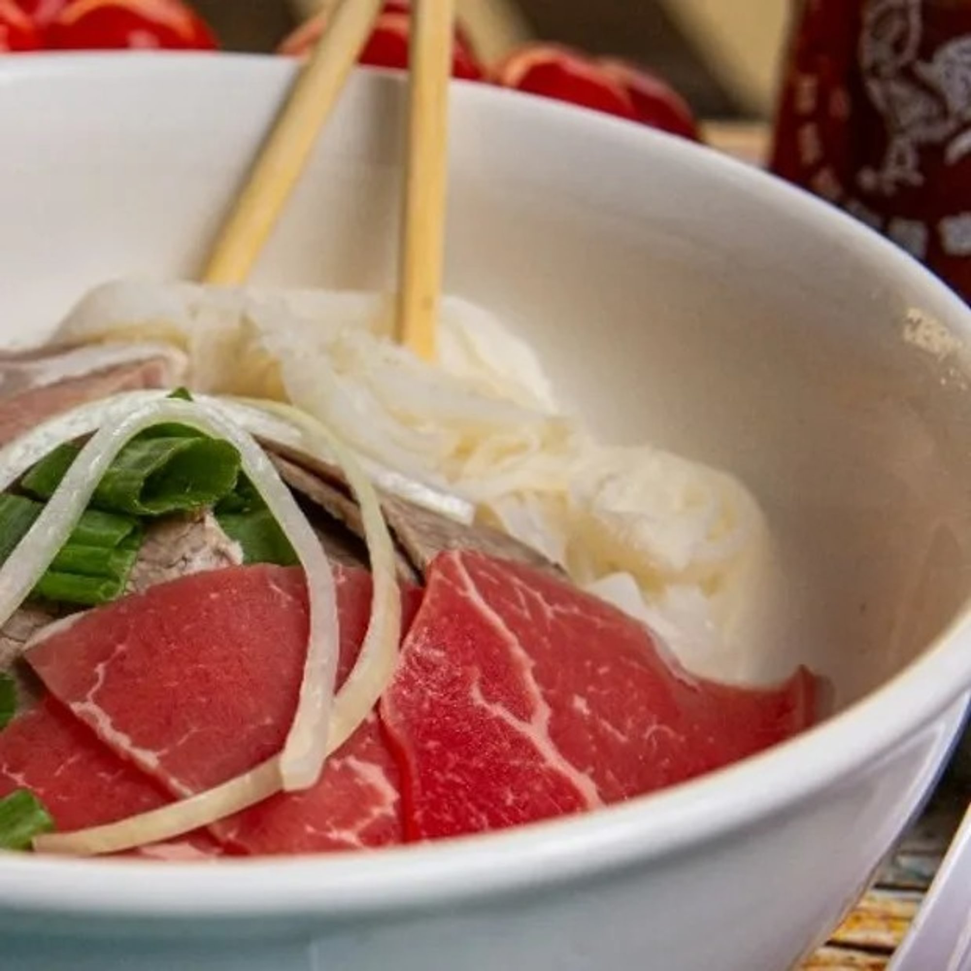 Rare Steak & Brisket Tripe Pho (Tai Chin Sach)