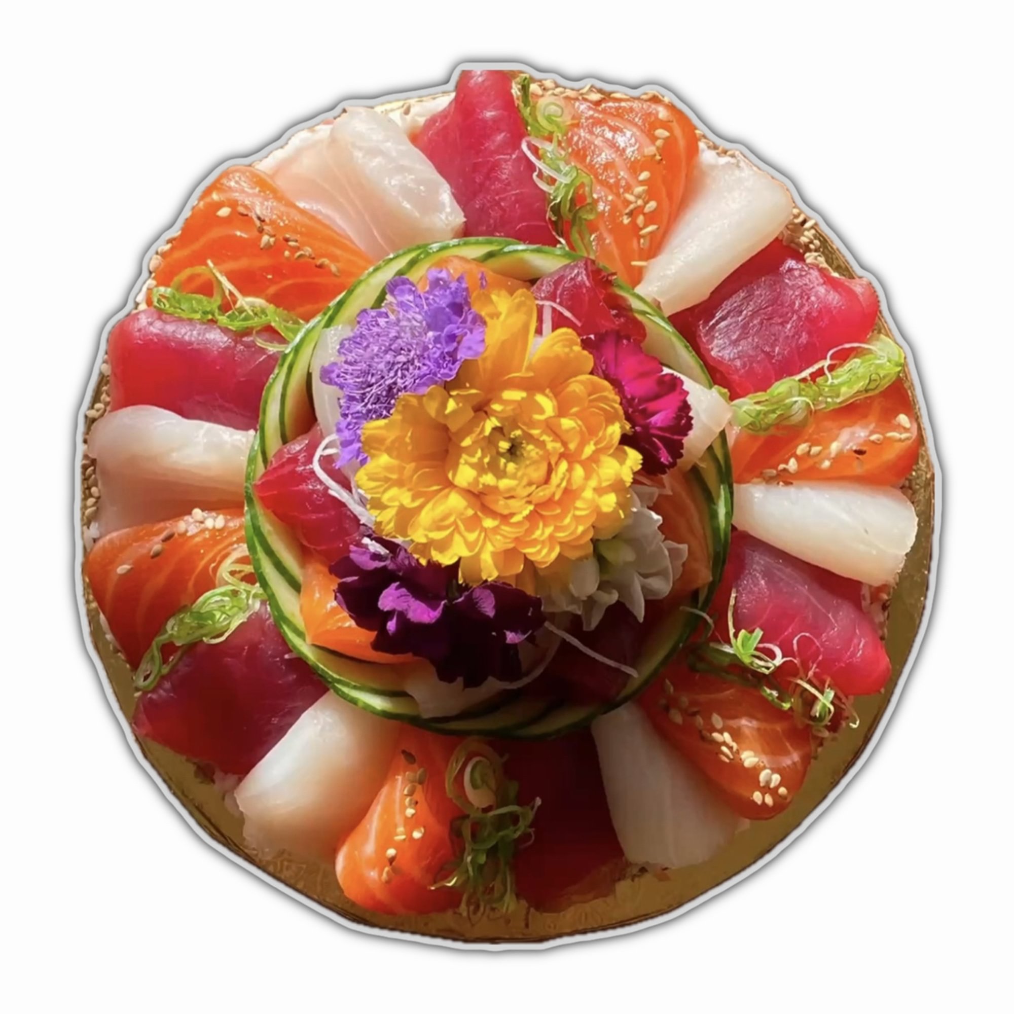 Sushi Cake (24 Hour Notice. Any delivery order will be cancelled. Pick up only by the customer)