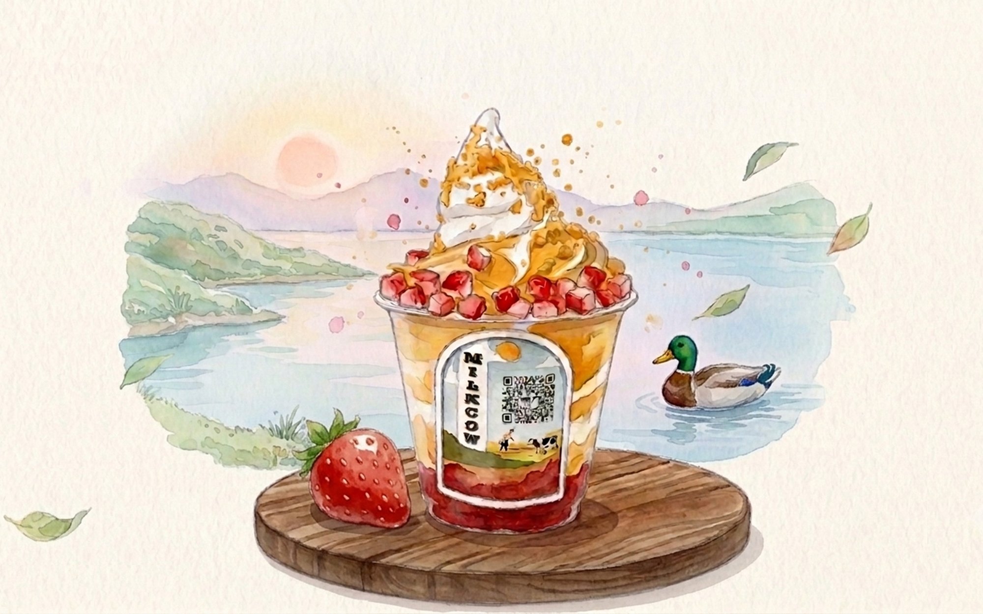 Strawberry Salted Yolk