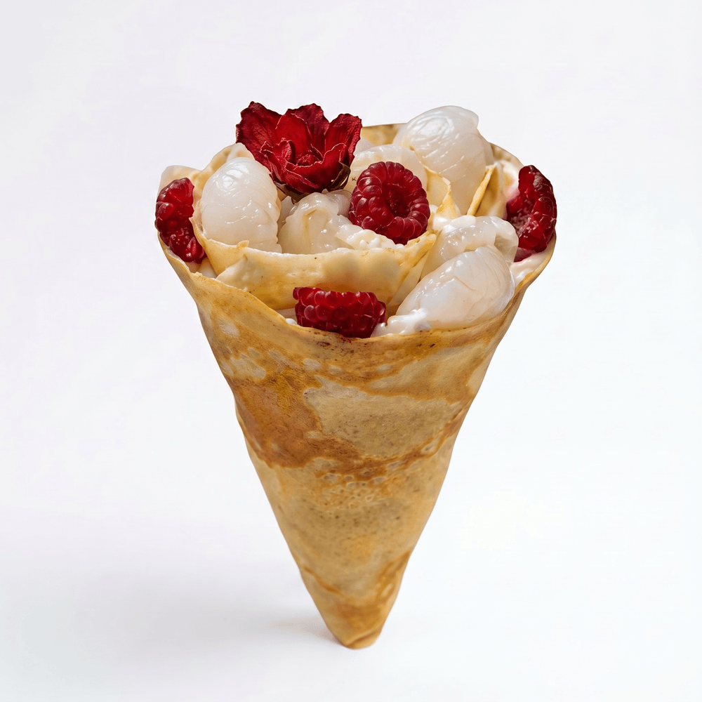 Lychee Valentine Crêpe