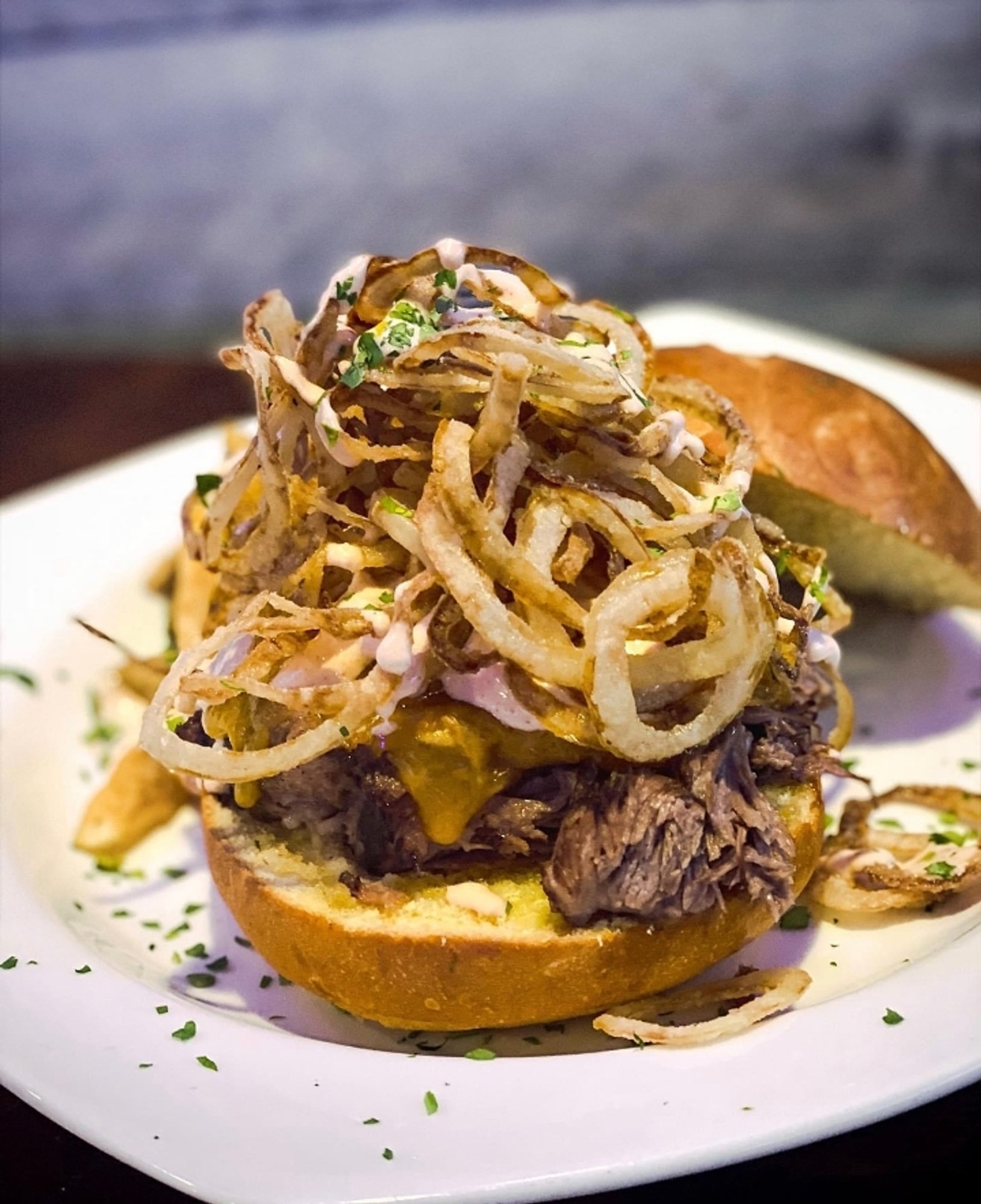 Shore House Short Rib Sandwich