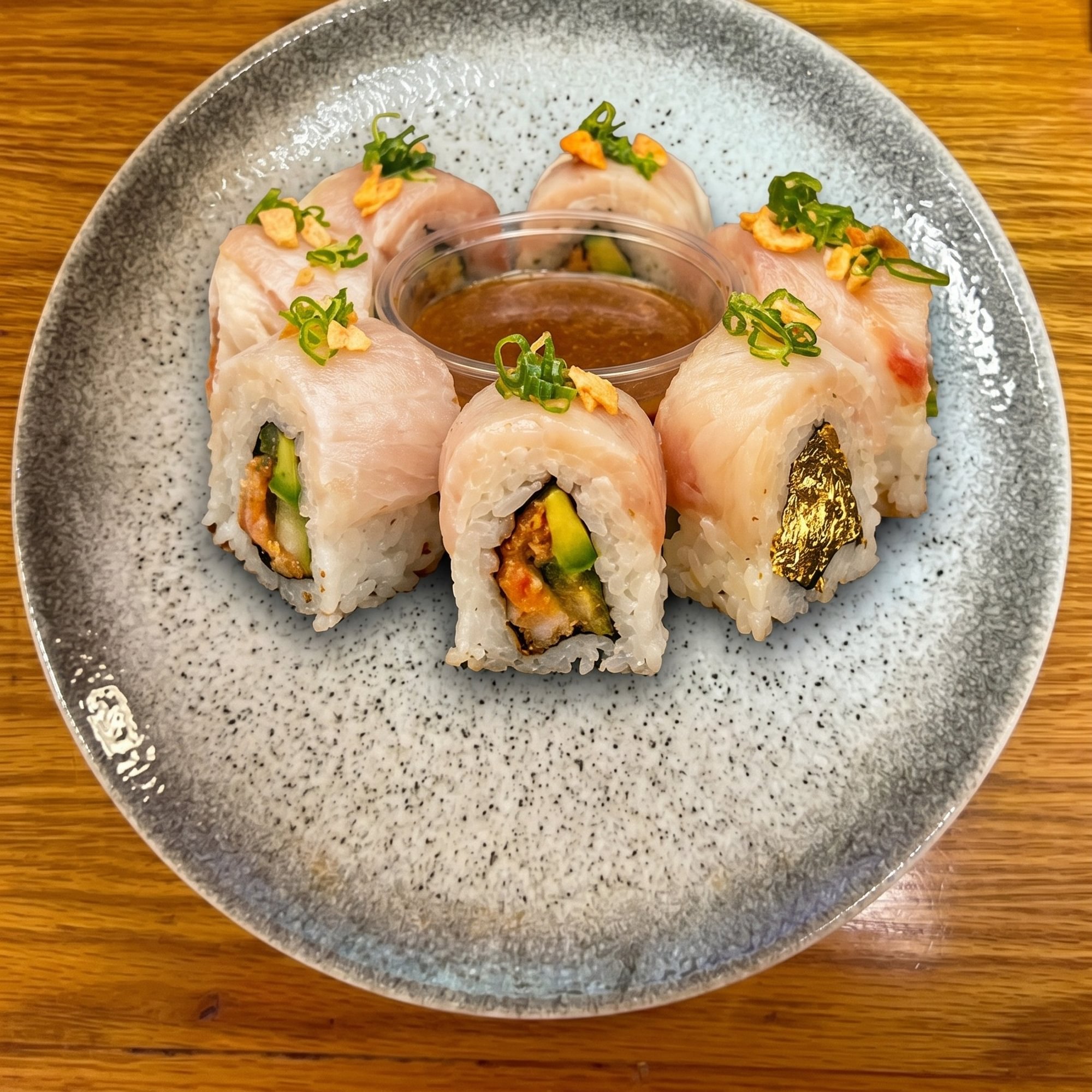 Chili Ponzu Yellowtail Roll