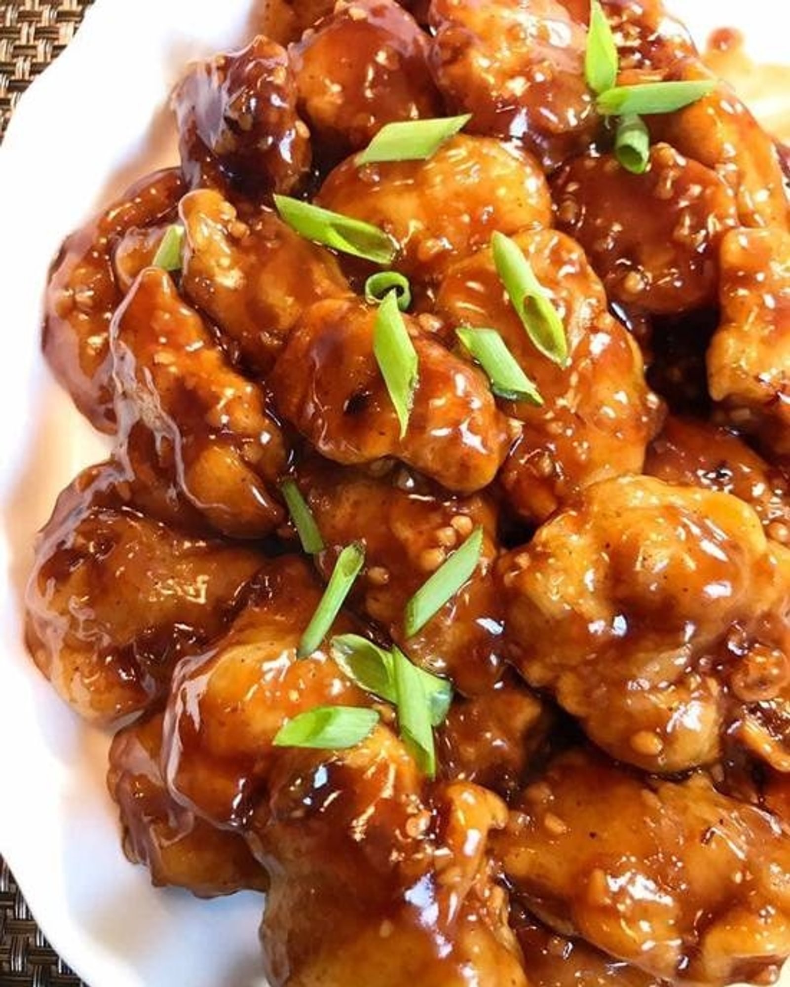 Vegan Orange soy chicken