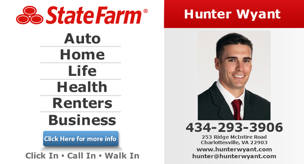 Images Hunter Wyant - State Farm Insurance Agent
