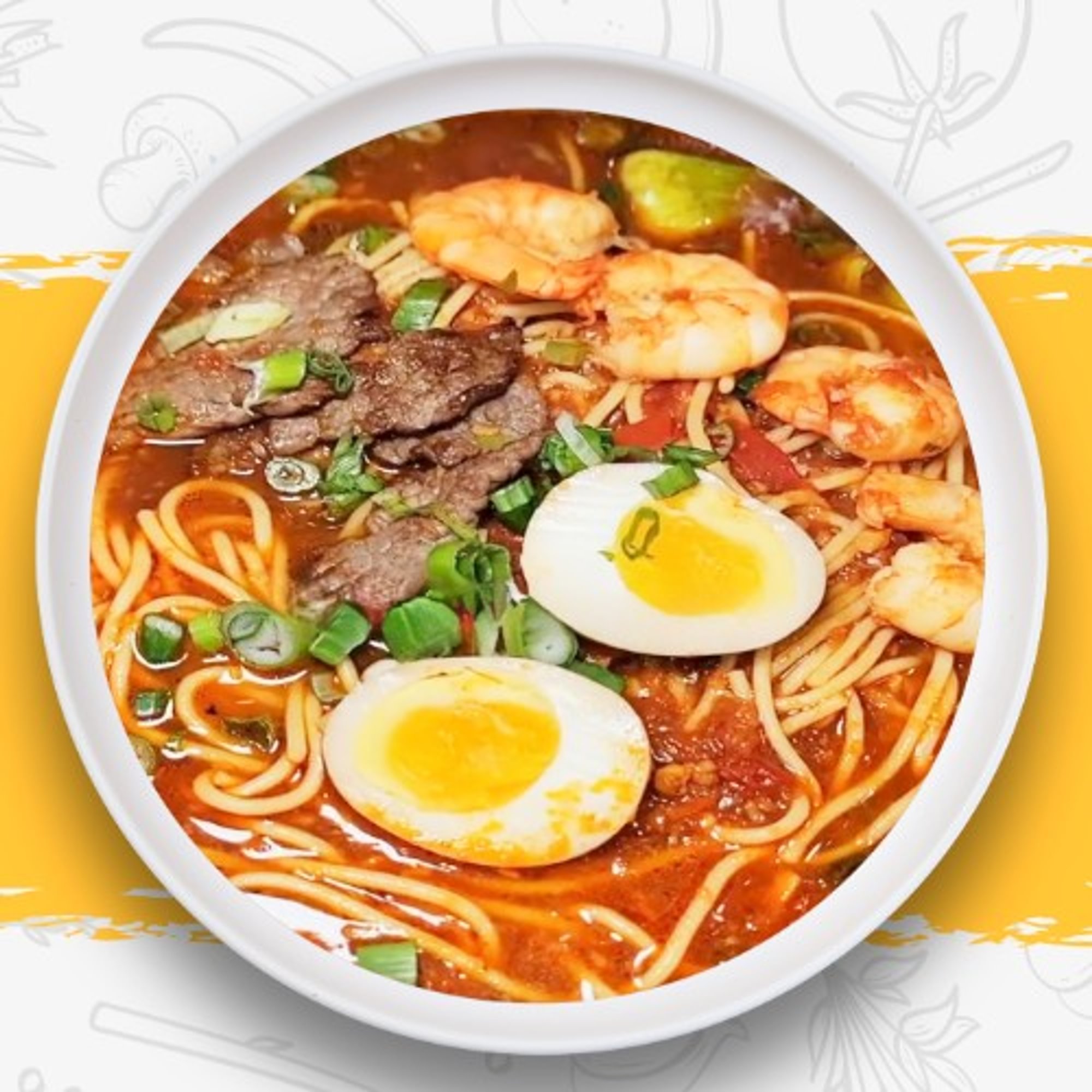 Yakamein Noodle