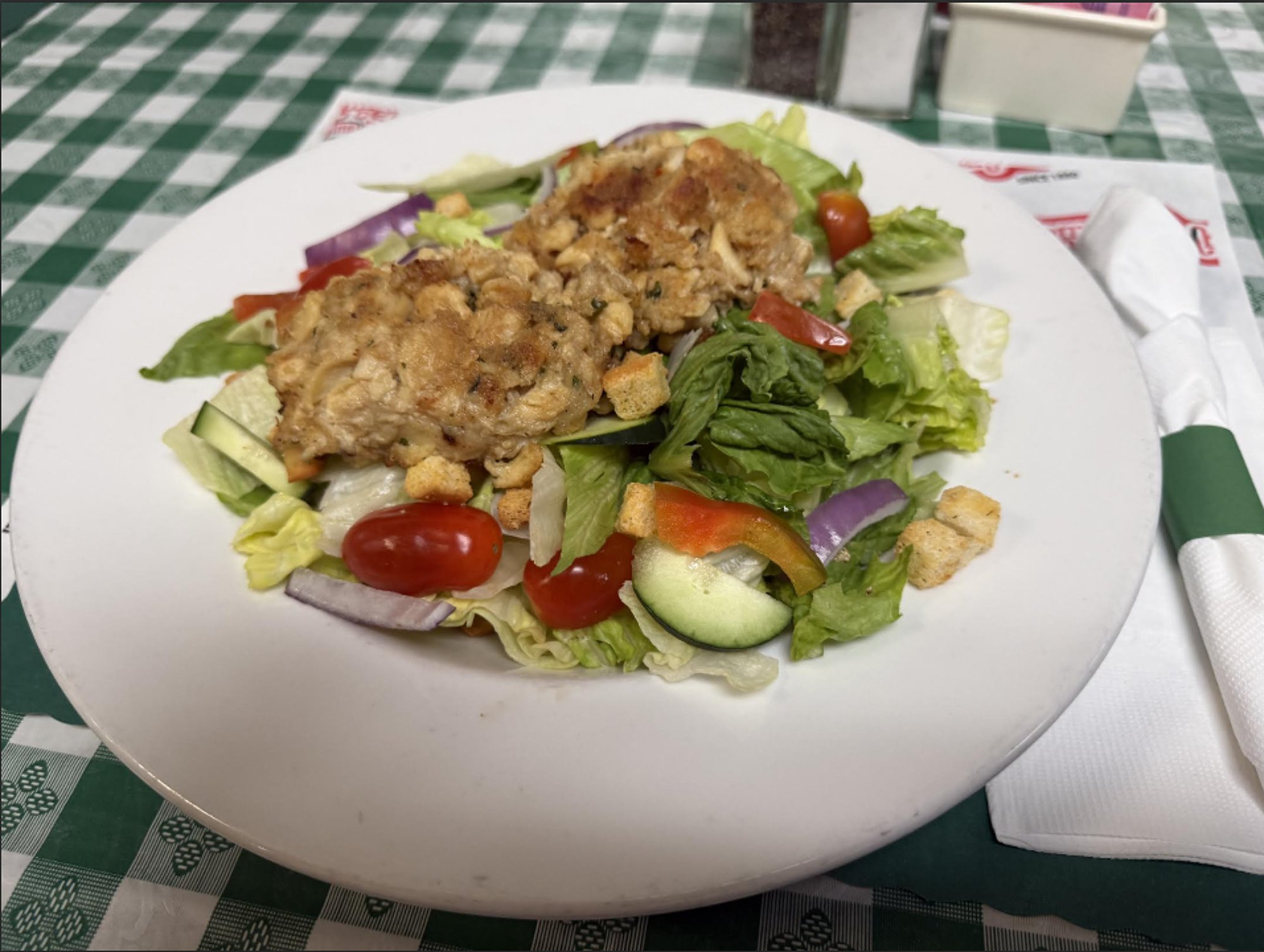 Maryland Crabcake Salad