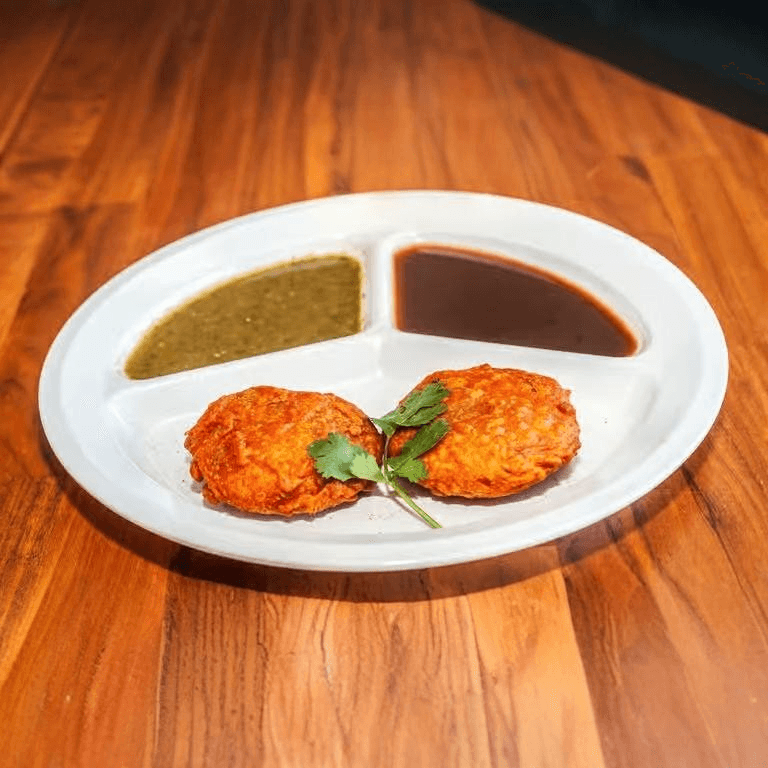 Aloo Tikki Chaat