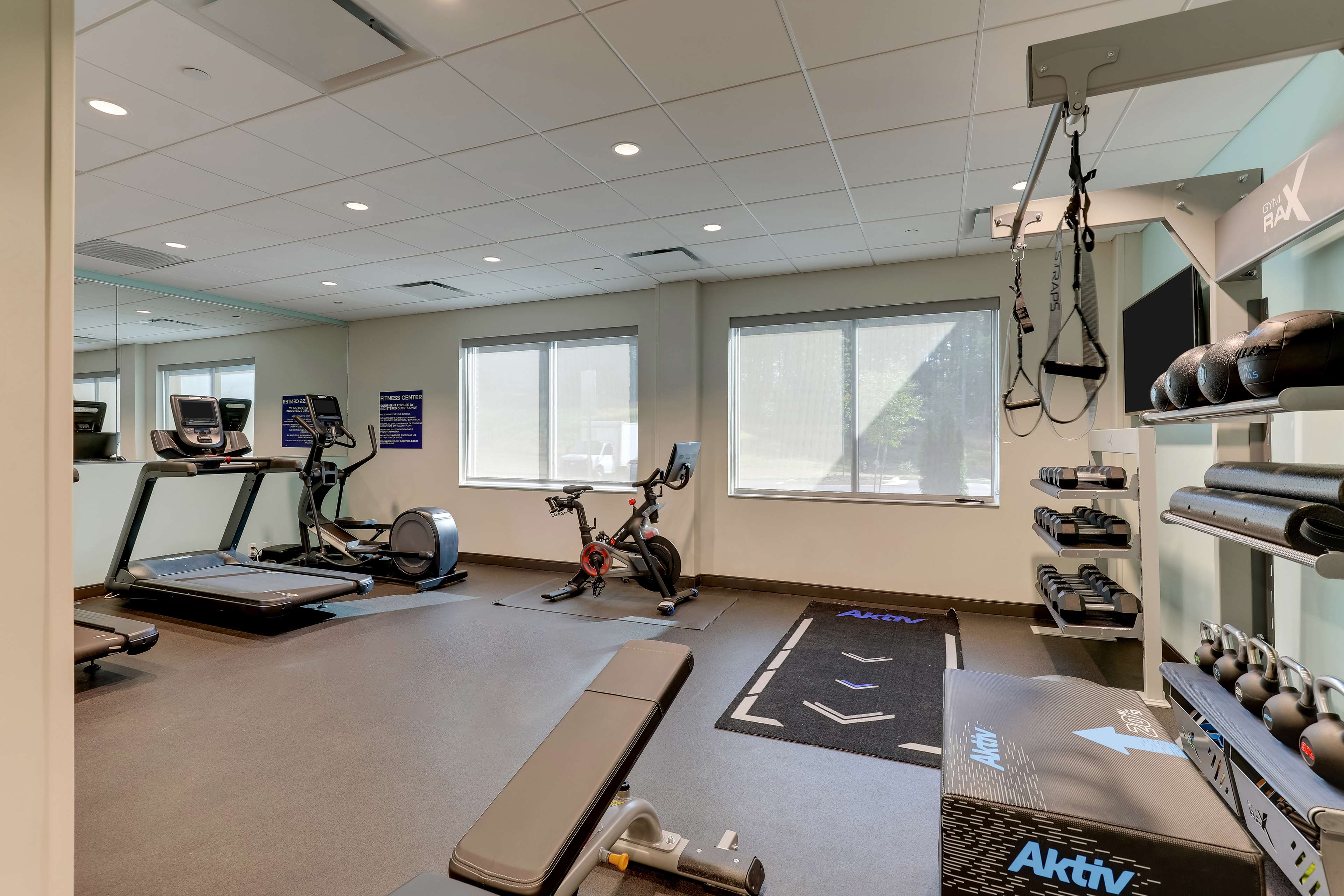 Health club  fitness center  gym