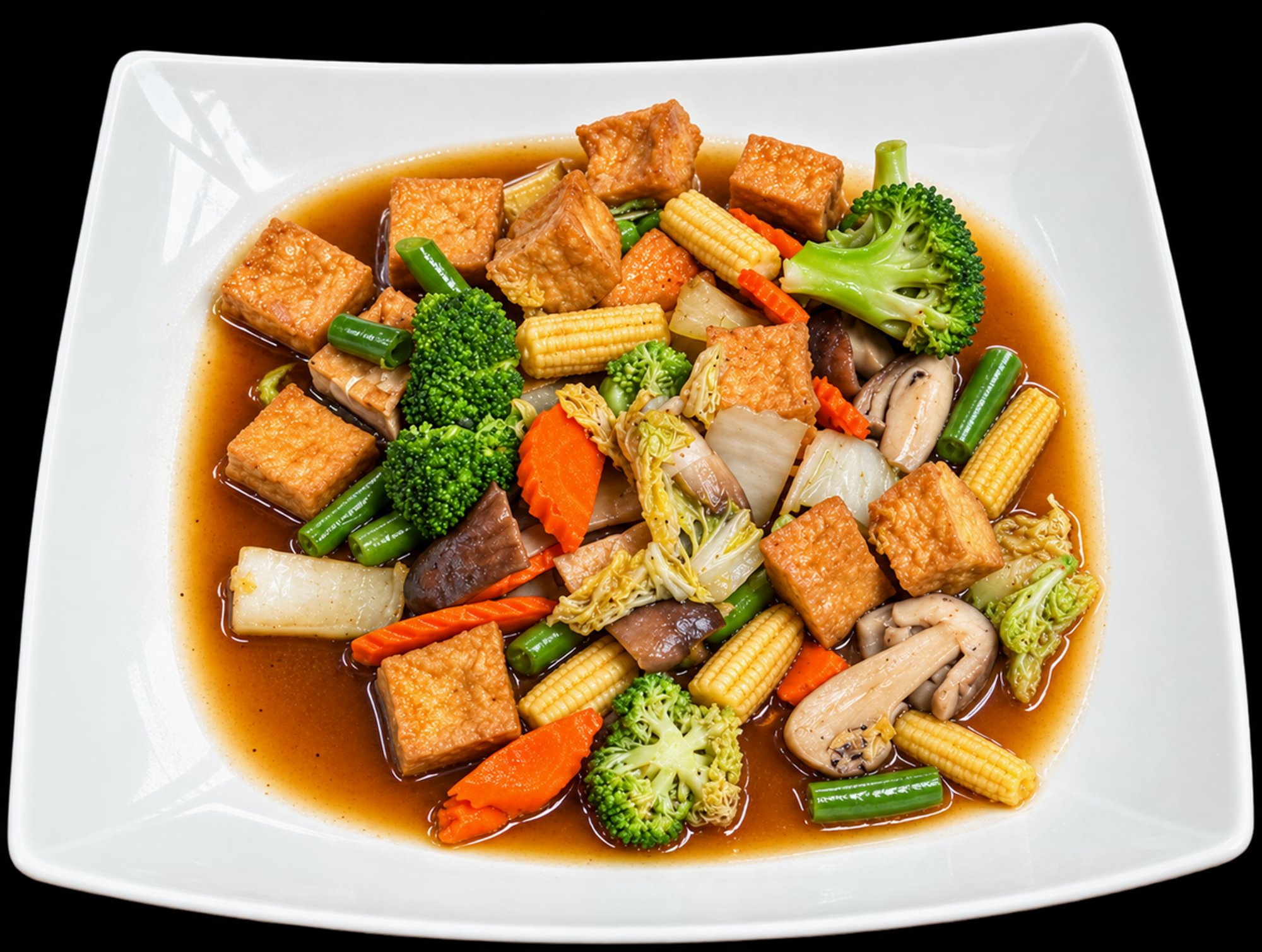Pad Pak (Mixed Vegetables) (V) (GF)