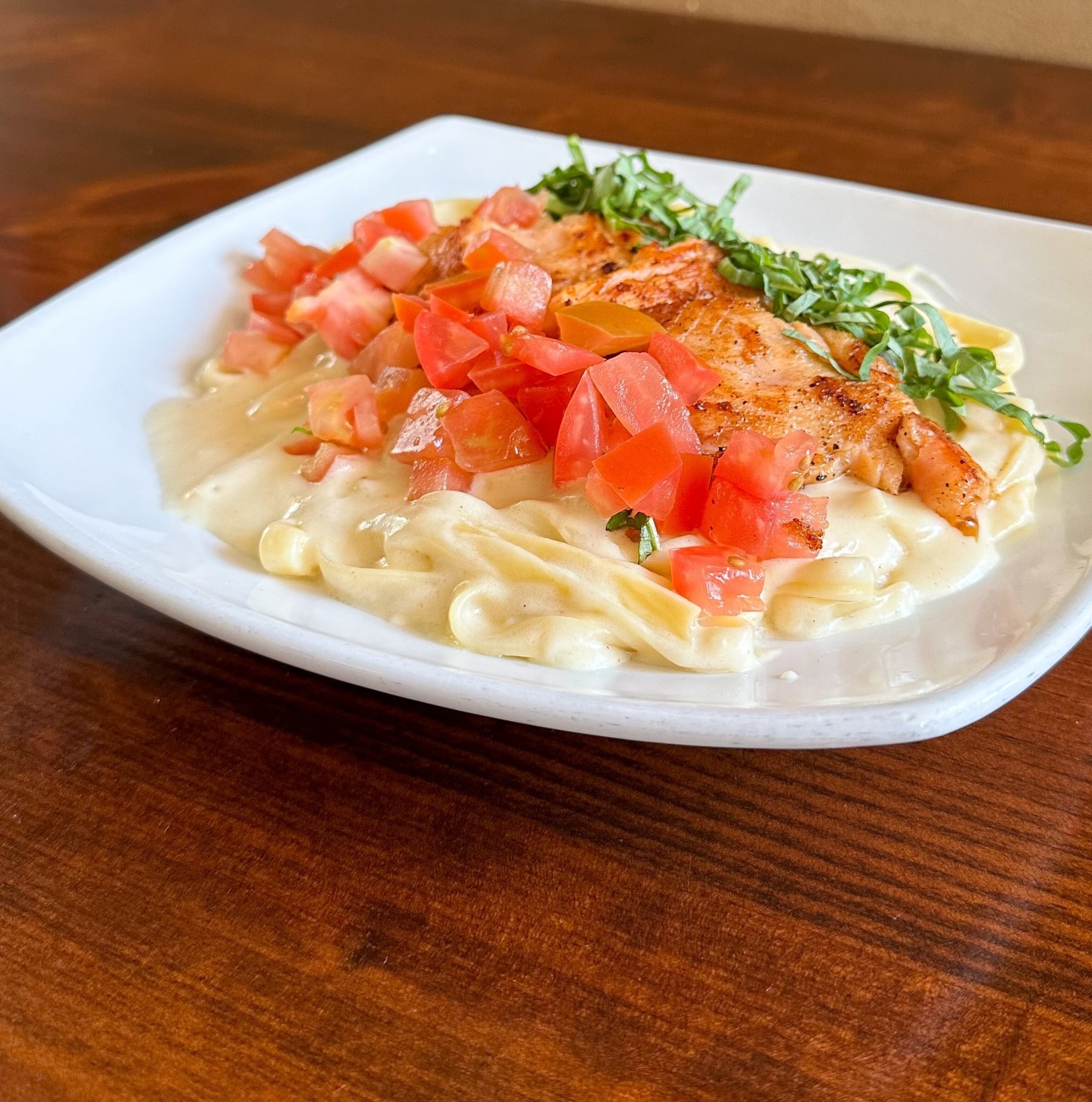 Smoked Salmon Alfredo