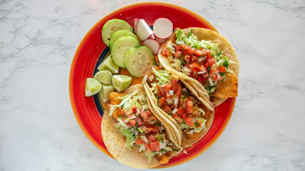 3 fish tacos