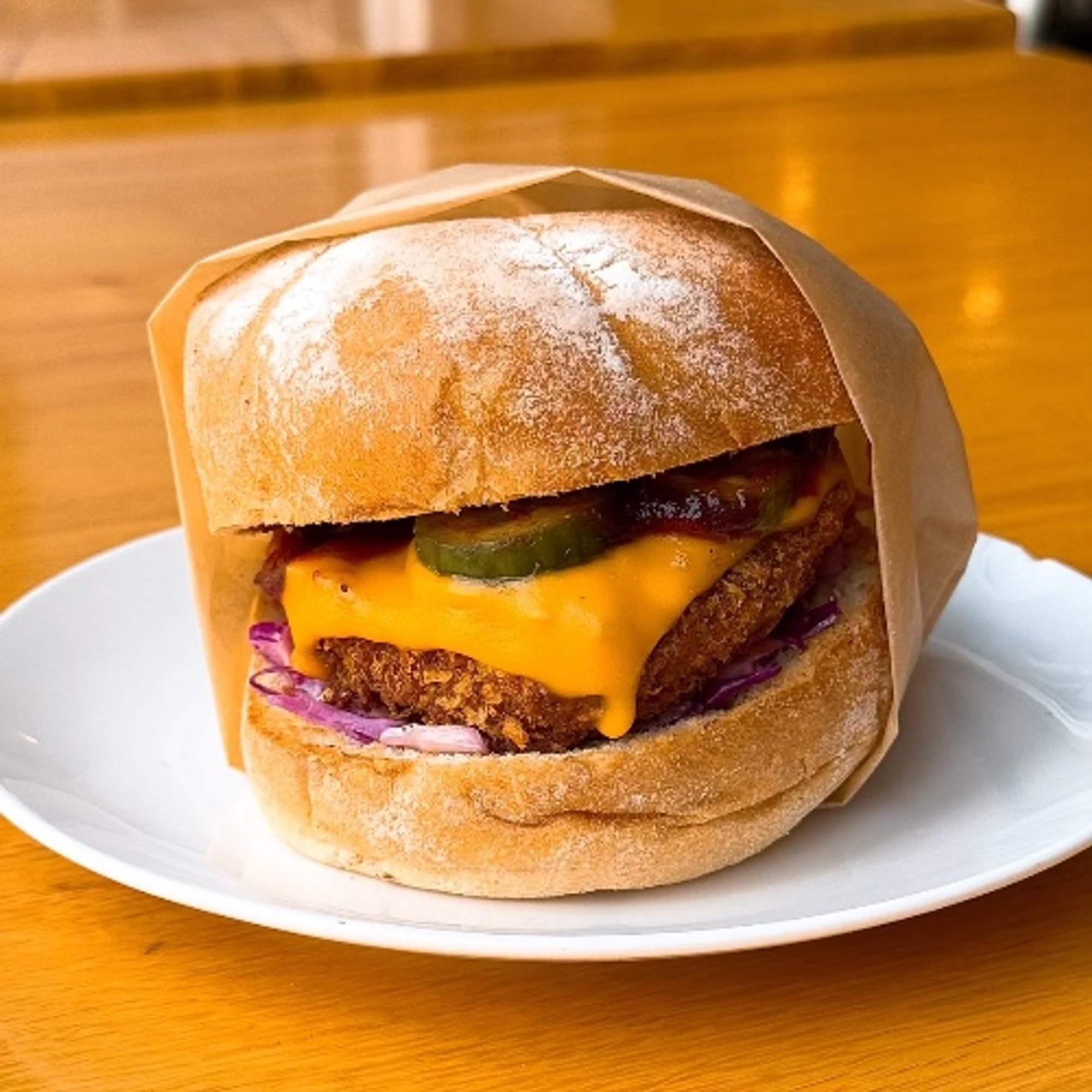 Southern Fried Chik'n Burger