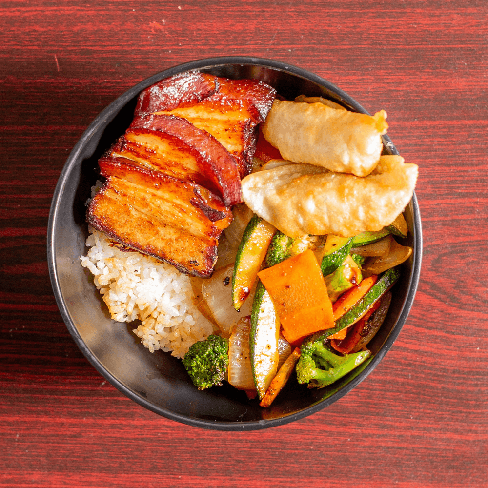 Lunch Chasu on Rice