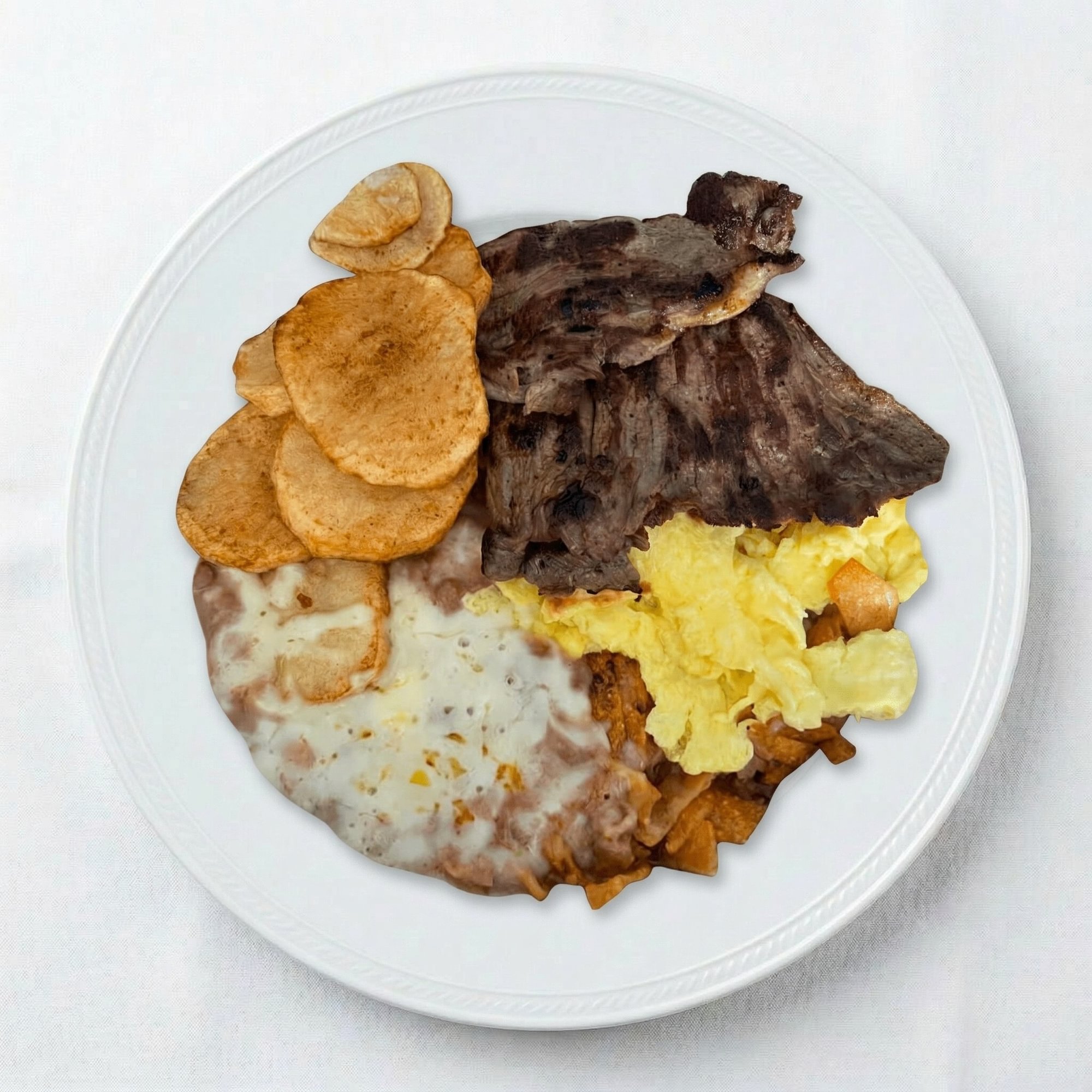Chilaquiles Y Carne Asada