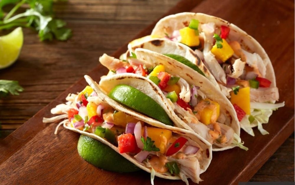 2 Tacos, Rice & Beans and a Drink