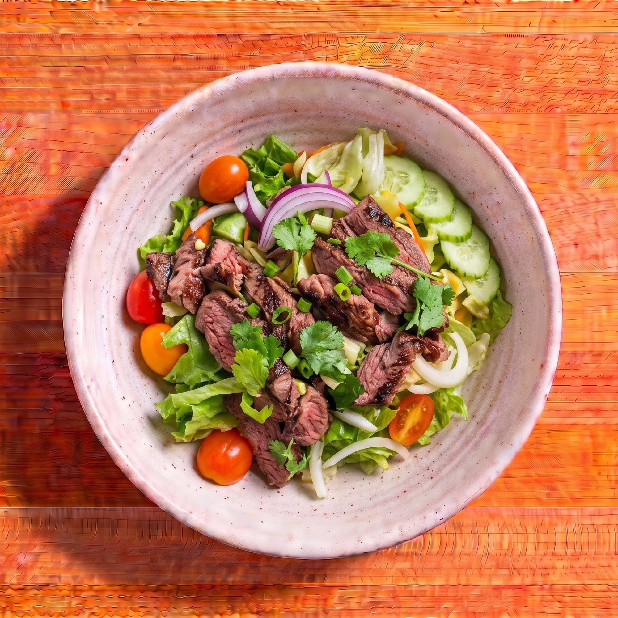 Ribeye Beef Salad
