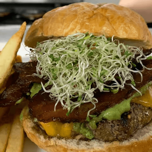 Bacon Avo-Jack Burger
