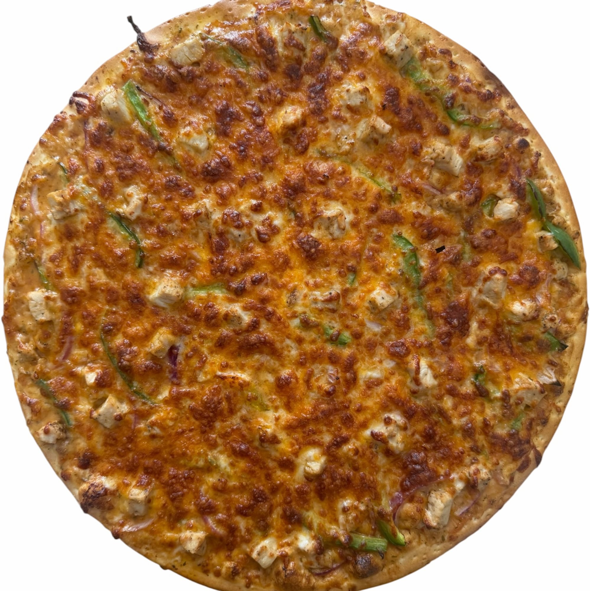 Chipotle Ranch Chicken Pizza