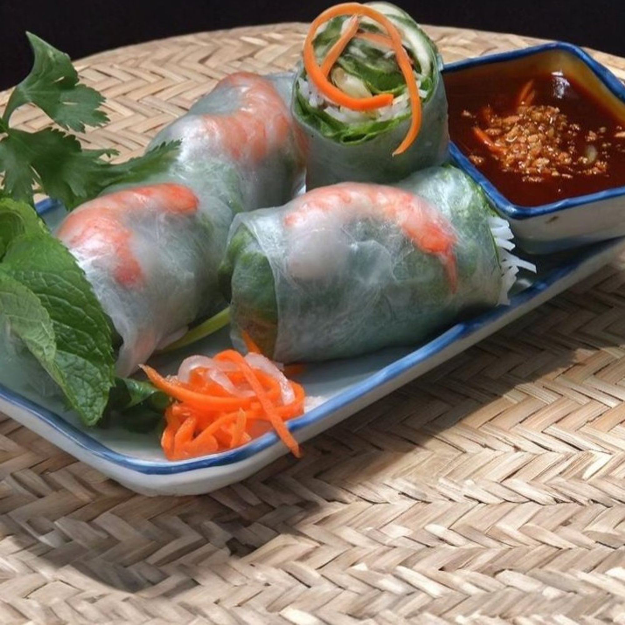 Shrimp & Pork Spring Rolls