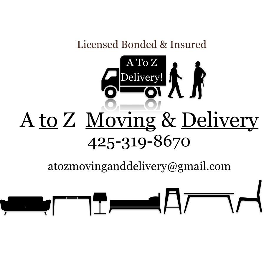 A to Z Moving and Delivery Logo