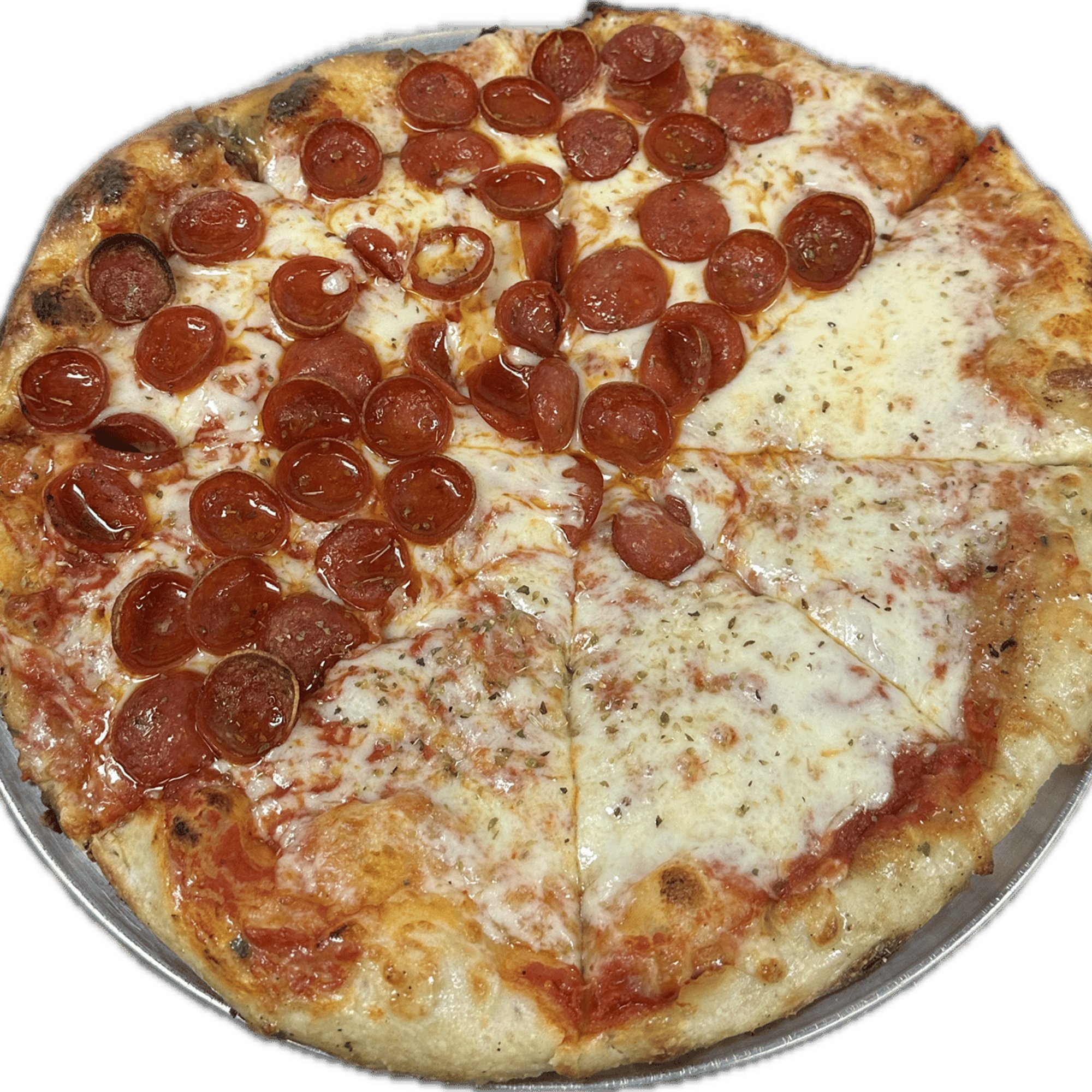 12" Half Cheese Half Pepperoni