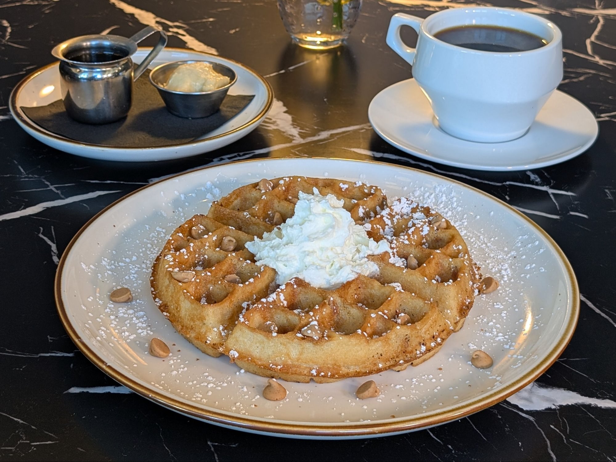 Peanut Butter Chip Waffle