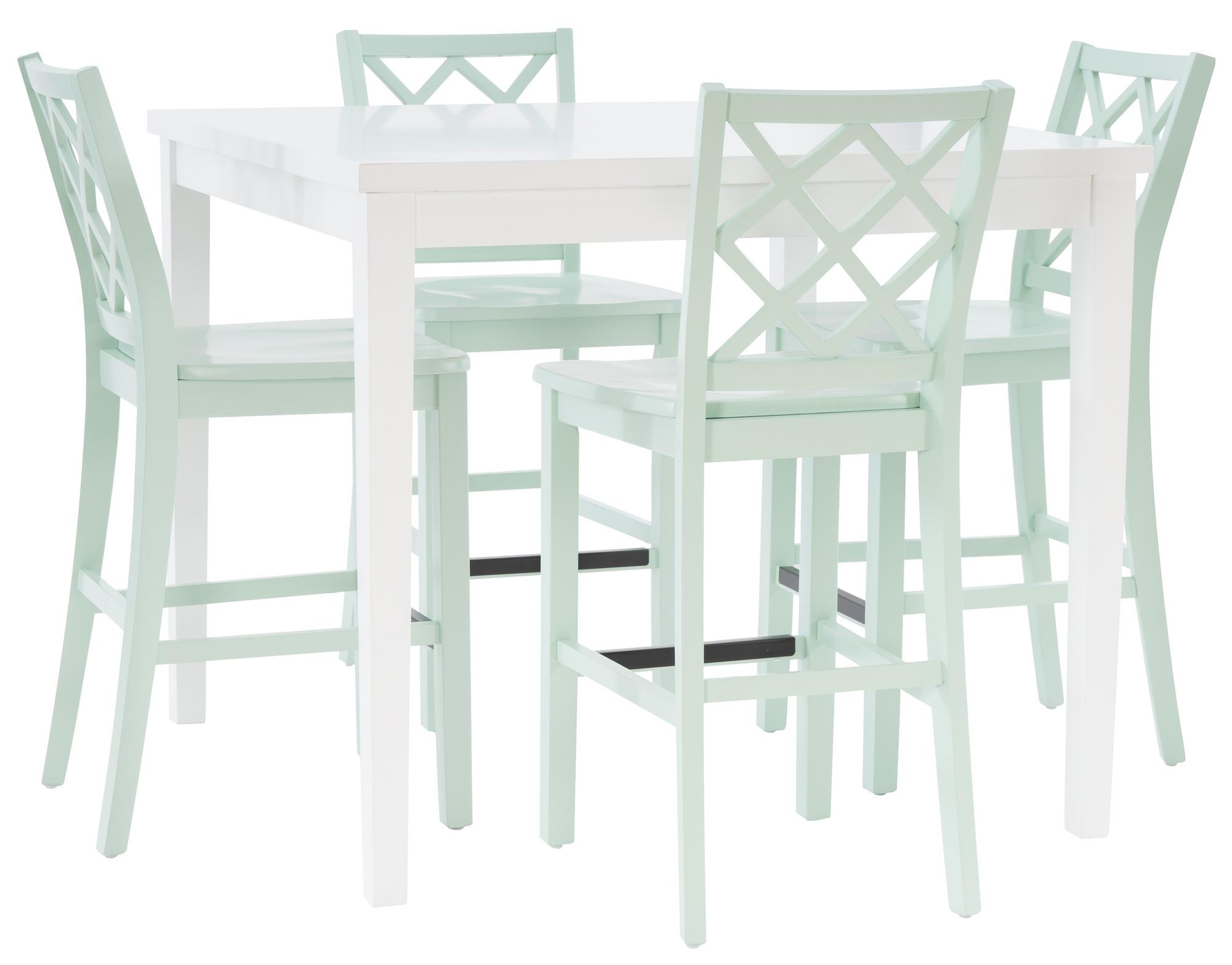 5-Piece Maui Mint Counter Dining Set
