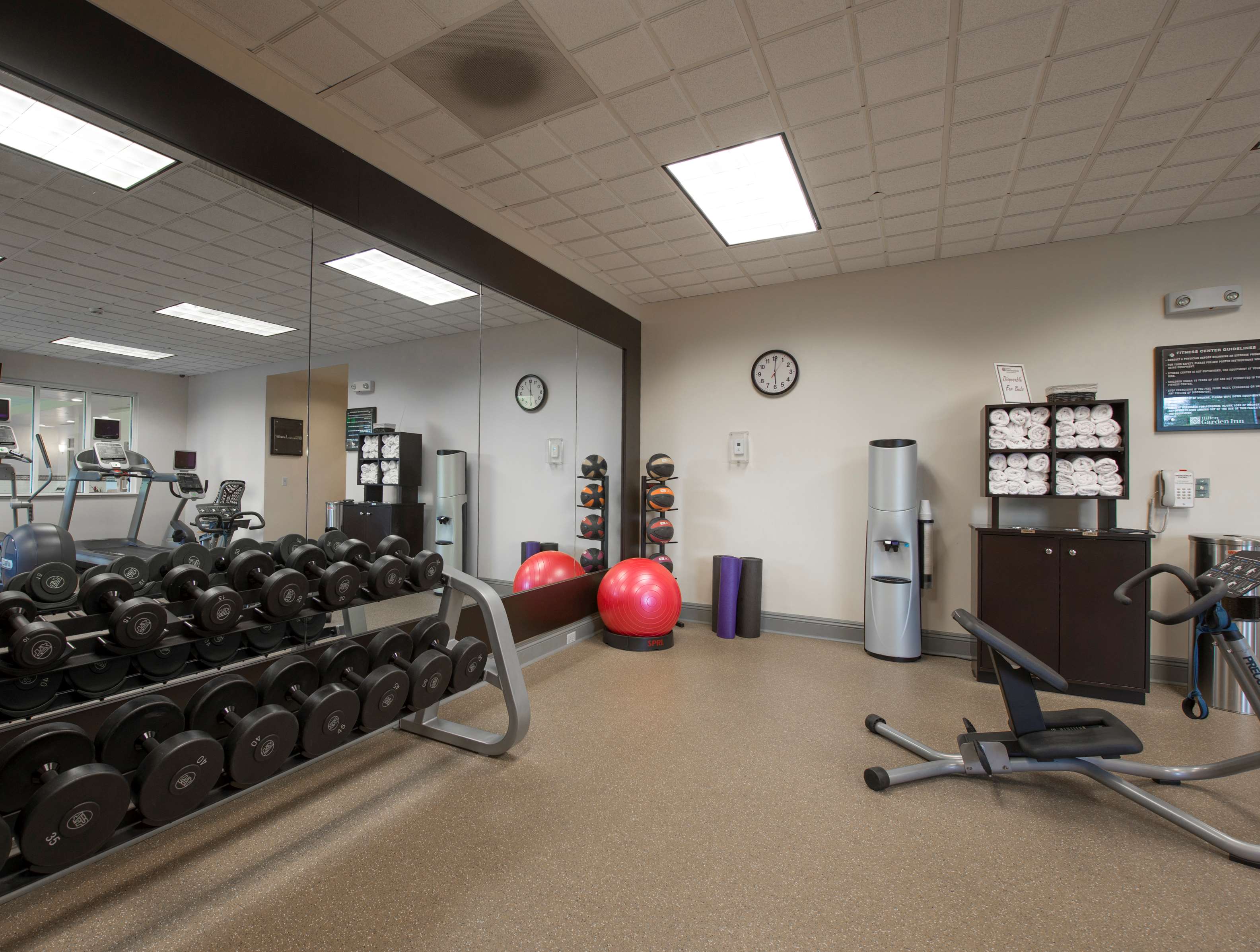 Health club  fitness center  gym