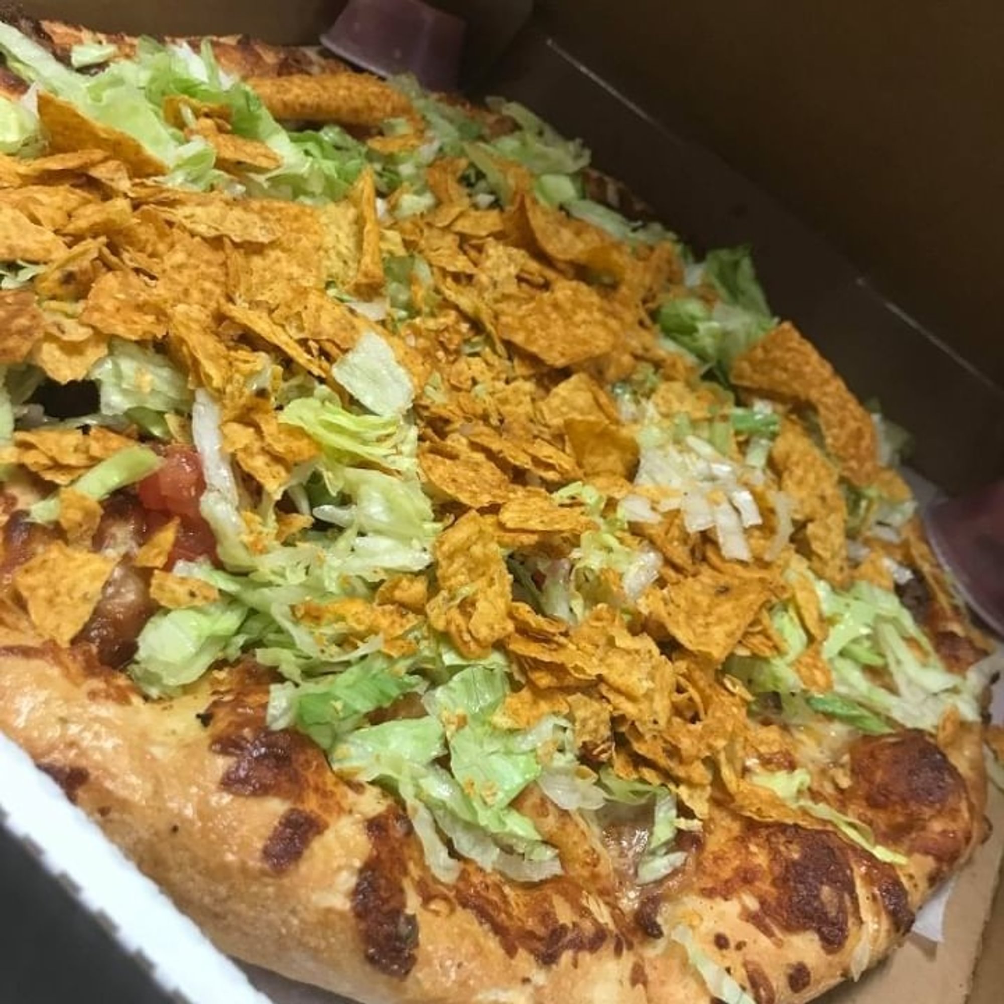 X-Large Taco Pizza