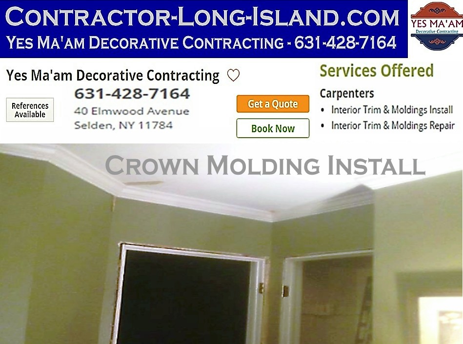 Interior Trim & Moldings | 631-428-7164 | Contractor Long Island