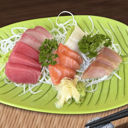 F-Sashimi Deluxe with Rice Combo