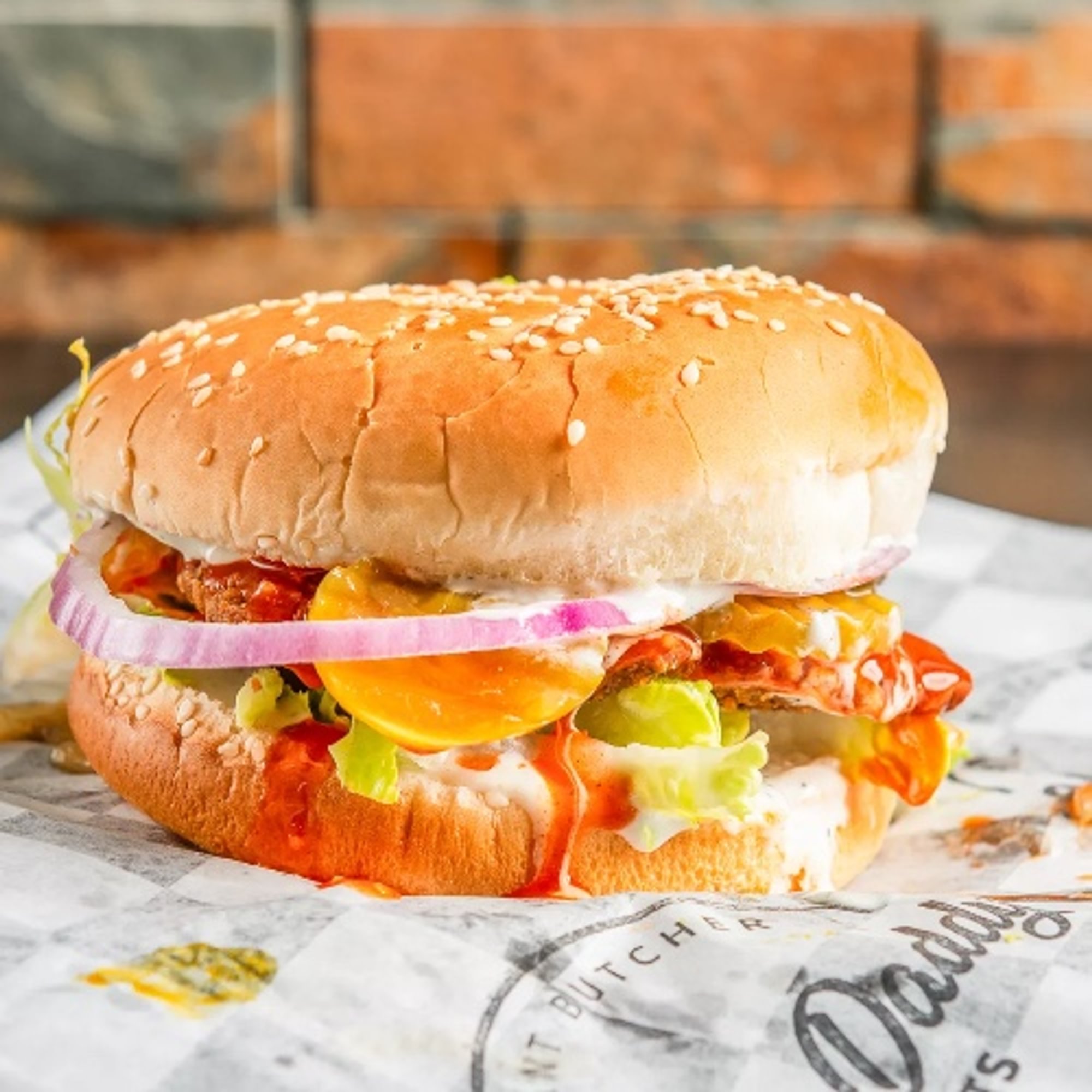 Buffalo Chik'n Sandwich