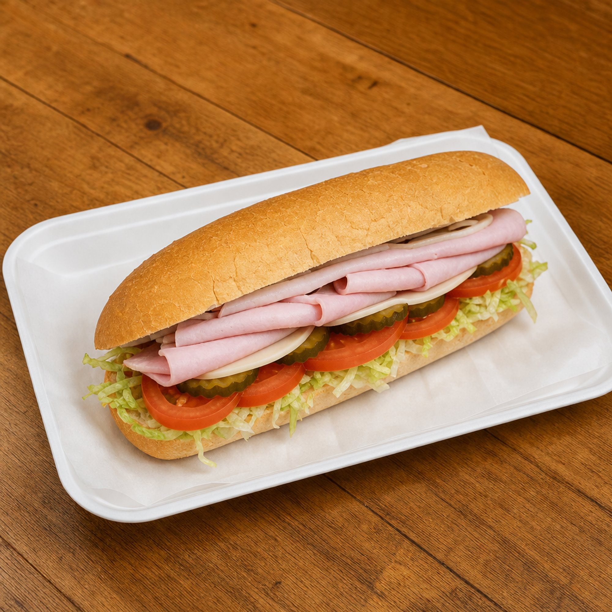 #7 Turkey Breast Sub 8"