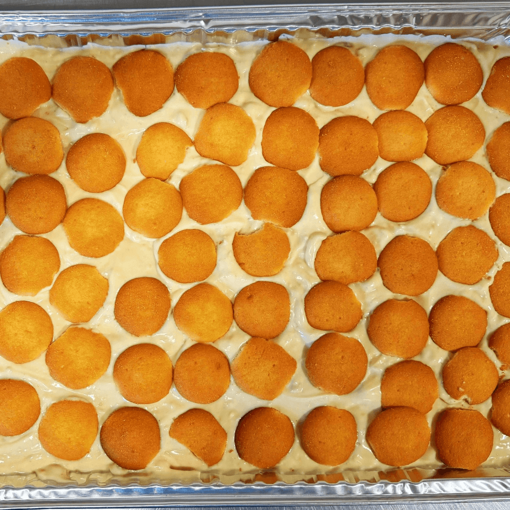 Large Full Tray Homemade Banana pudding